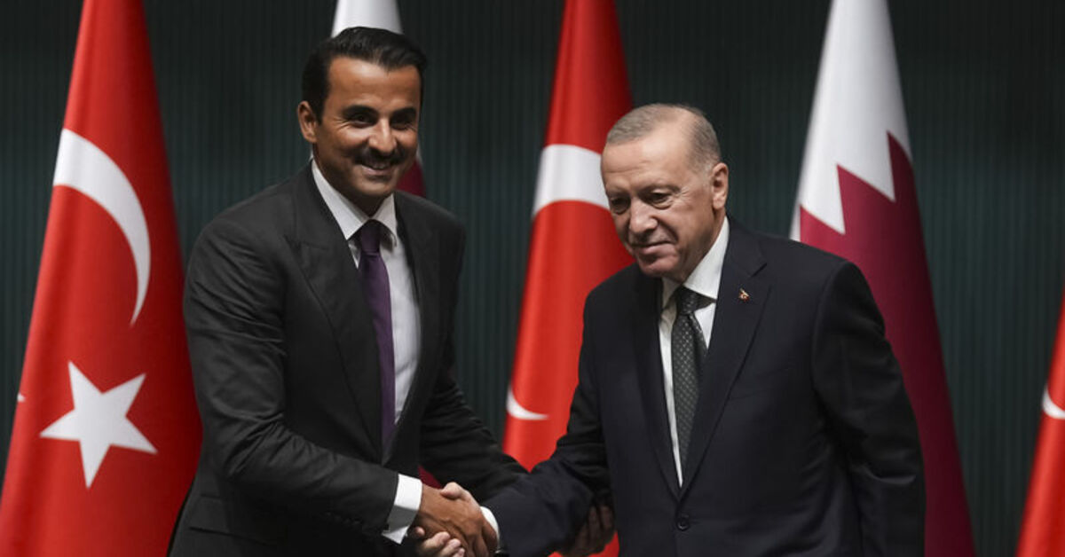 Cumhurbaşkanı Erdoğan Katar Emiri’yle görüştü