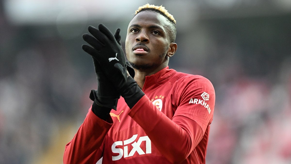 Victor Osimhen’in Trabzonspor maçında oynama ihtimali bulunuyor