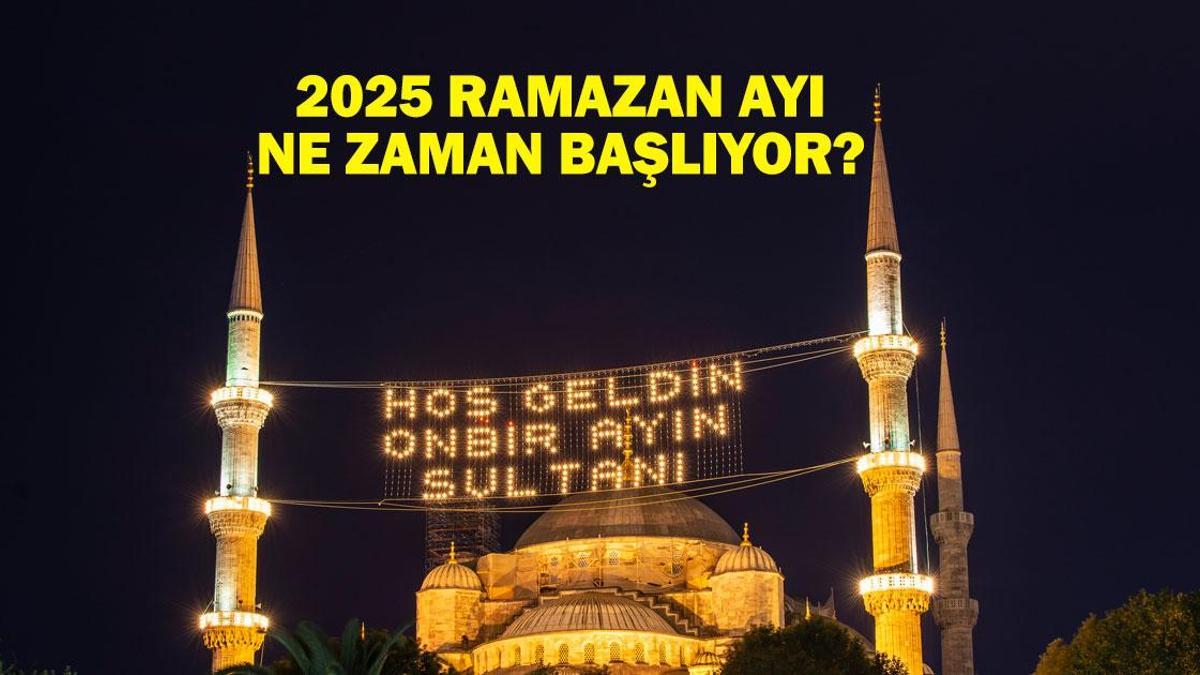 Ramazan’a Kaç Gün Kaldı? 2025 Ramazan Ayı Ne Zaman Başlıyor?