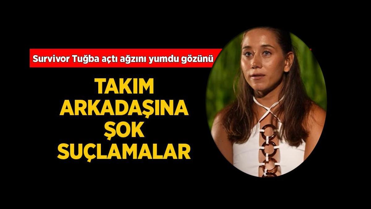Survivor Tuğba’dan takım arkadaşı Sevgi’ye şok suçlamalar! Yaşadıklarını tek tek anlattı